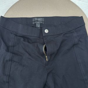 J Crew Black Pixie Point Pants Size 6R